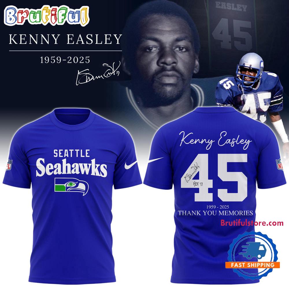 Kenny Easley 1959 - 2025 Thank For Memories Limited Edition 3D Shirt