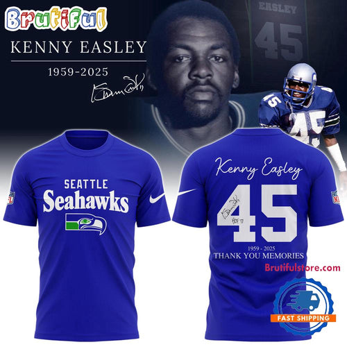 Kenny Easley 1959 - 2025 Thank For Memories Limited Edition 3D Shirt