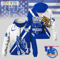 Kentucky Wildcats 2025 NCAA God Bless My Team Windbreaker Jacket
