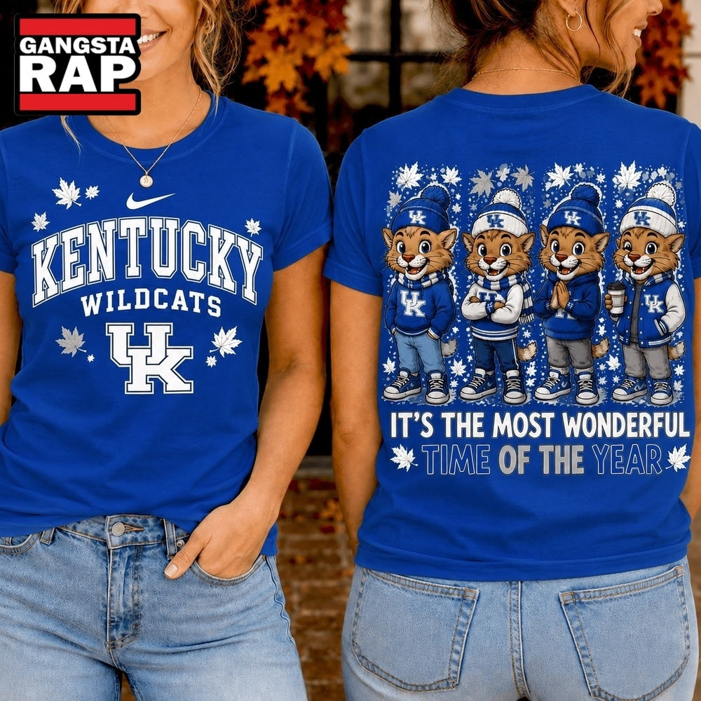 Kentucky Wildcats 2026 NCAA Autumn Festive Cheer T Shirt