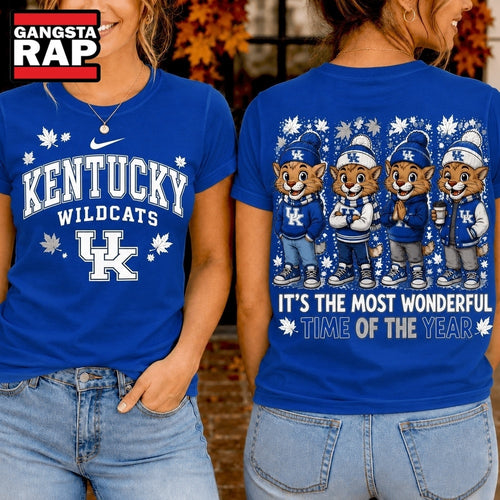 Kentucky Wildcats 2026 NCAA Autumn Festive Cheer T Shirt