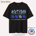 Kentucky Wildcats Autism It’s Not a Disability It’s a Different Ability T Shirt