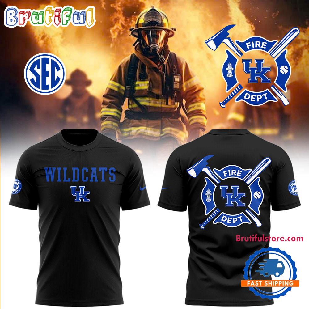 Kentucky Wildcats Baseball x Firefighter Appreciation Night 2025 3D Print Hoodie T-Shirt