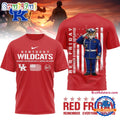 Kentucky Wildcats NCAA Red Friday Remember Everyone Deployed Limited 3D Shirt