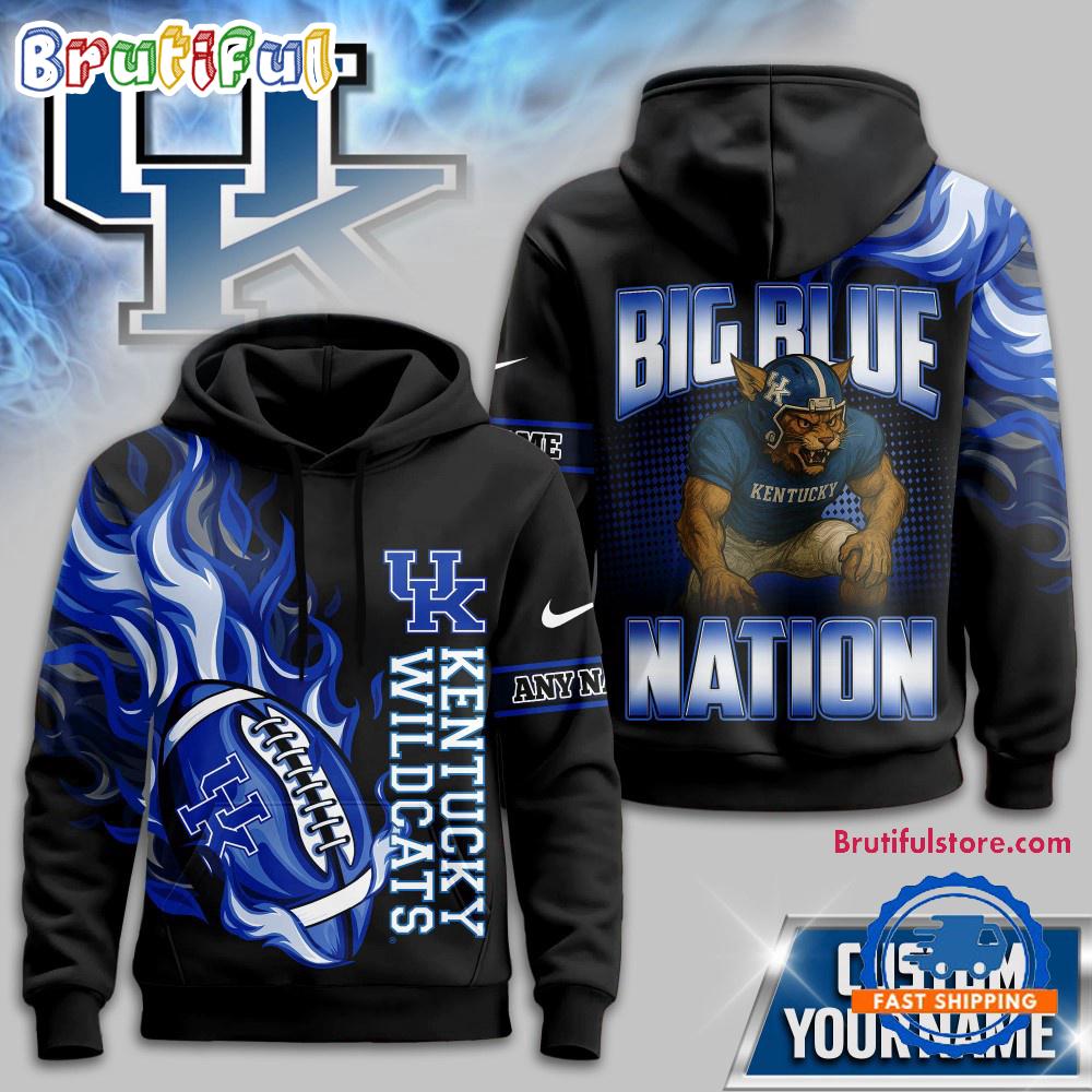 Kentucky Wildcats NCAA Victory Flame Personalized Hoodie Shirt