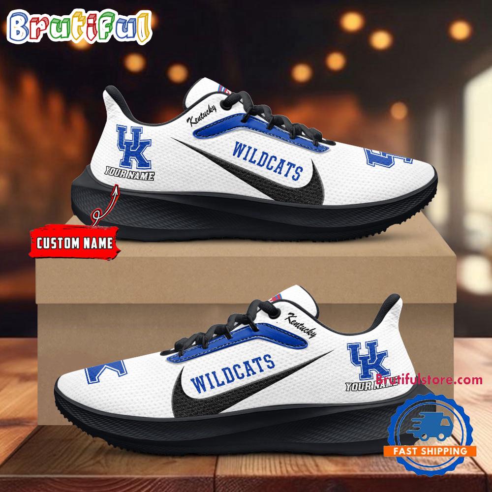 Kentucky Wildcats Personalized Lightweight Patch Decor Running Shoes Sneaker