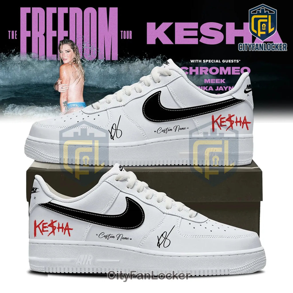 Kesha x The Freedom Tour 2026 Limited Edition Air Force 1
