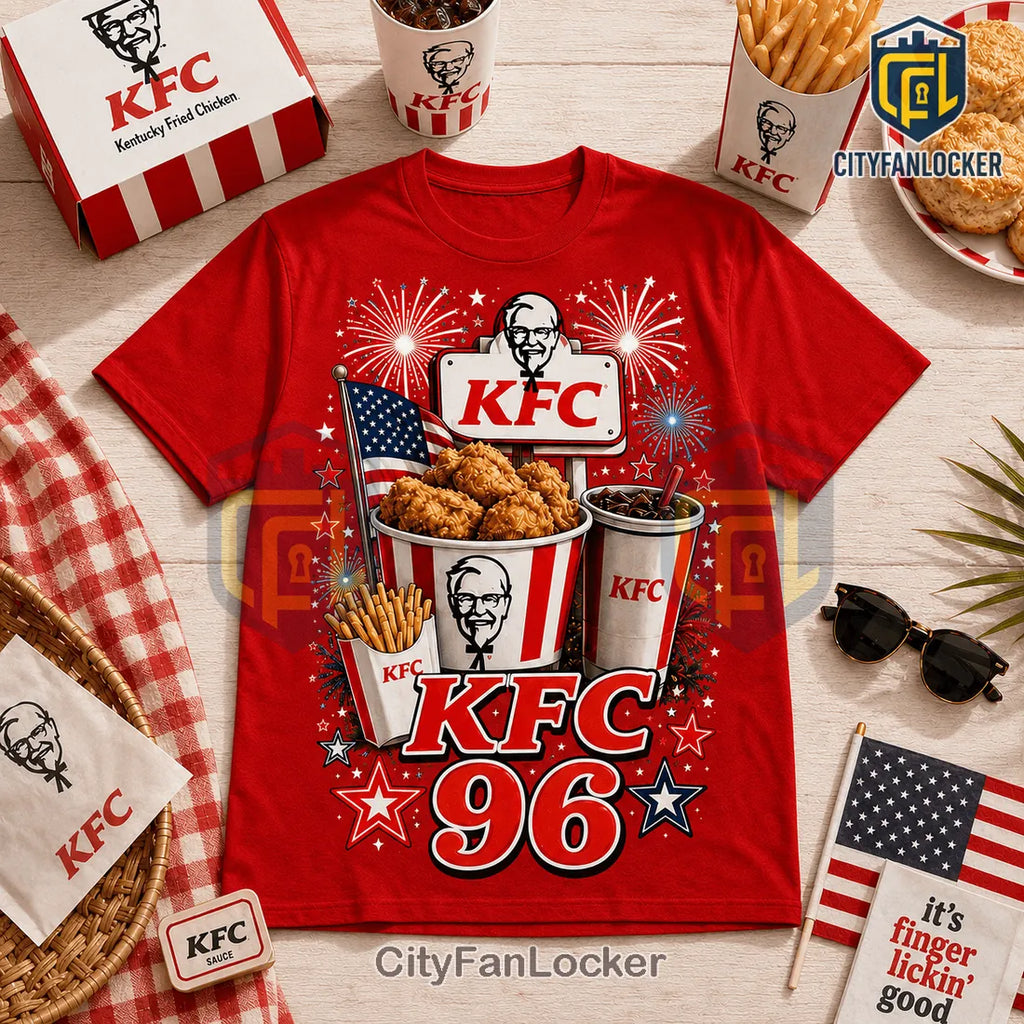 KFC 1930-2026 Celebration Red T-Shirt Limited Edition