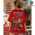 KFC 1930-2026 Celebration Red T-Shirt Limited Edition