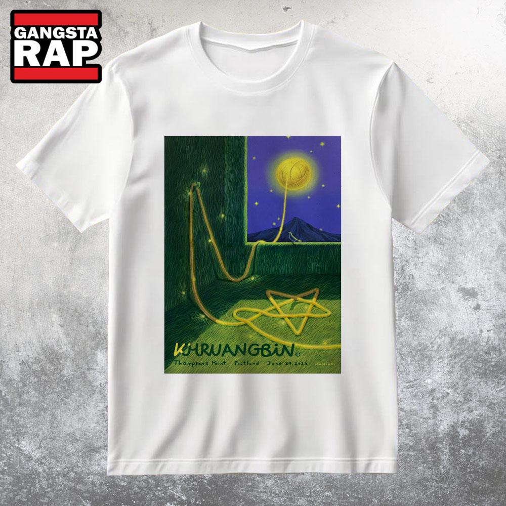 Khruangbin 6-29-2025 Thompson’s Point in Portland ME T Shirt