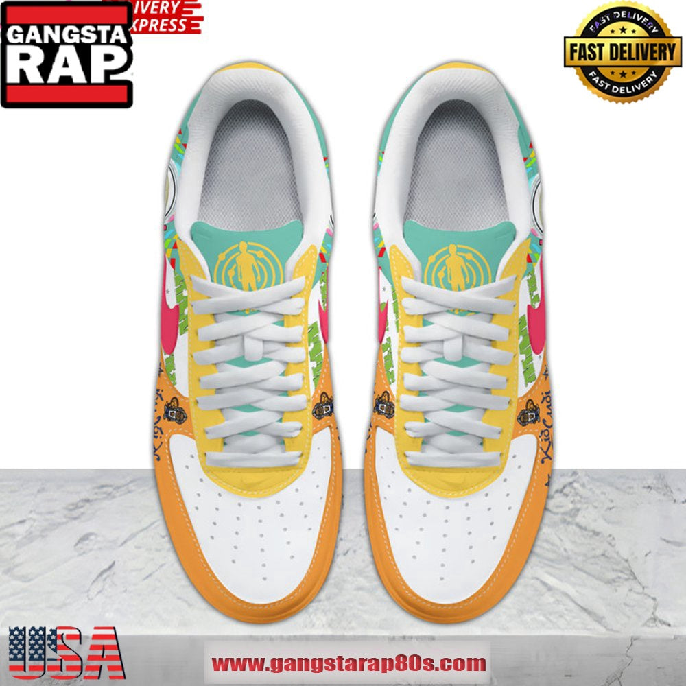Kid Cudi Insano World Tour Nike Air Force 1 Sneakers Shoes