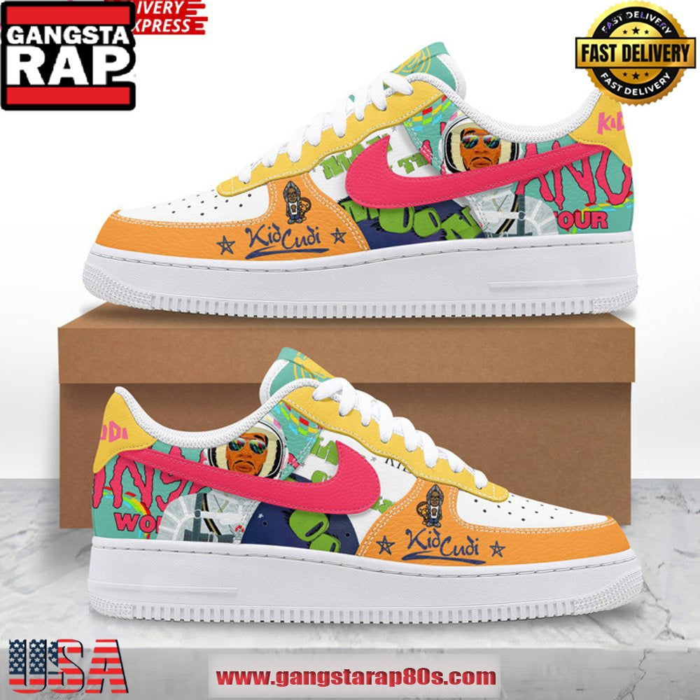 Kid Cudi Insano World Tour Nike Air Force 1 Sneakers Shoes