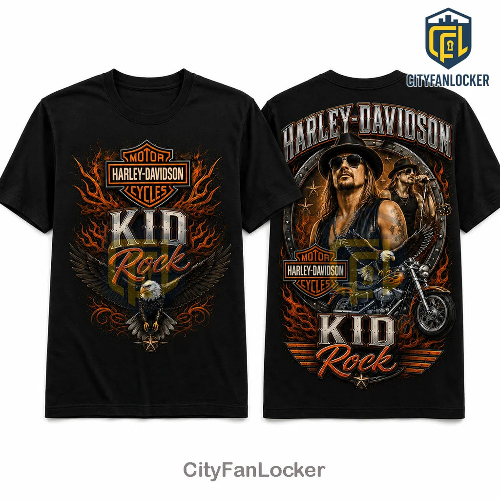 Kid Rock Harley-Davidson Limited Eidtion T-Shirt
