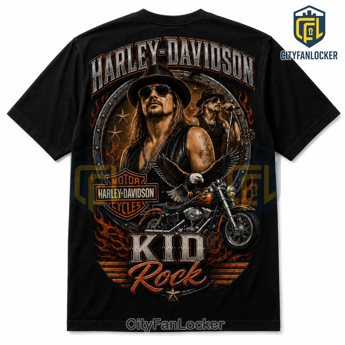Kid Rock Harley-Davidson Limited Eidtion T-Shirt