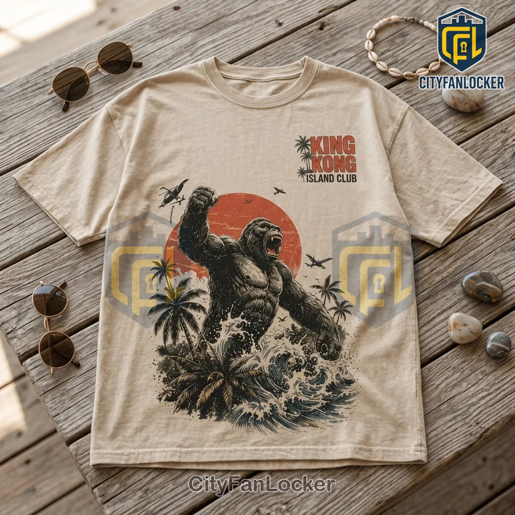 King Kong Vintage Wash Summer T-Shirt