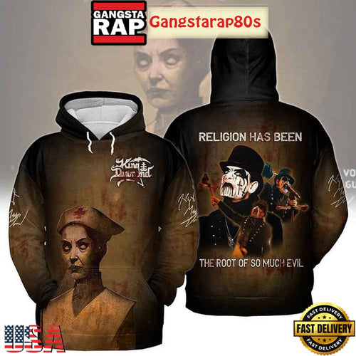 King Of Diamond Religion Has Been The Root Of So Much Evil Special Hoodie Shirt
