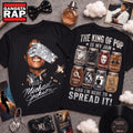 King of Pop Is My Jam Music Icons Front and Back Hoodie T-Shirt