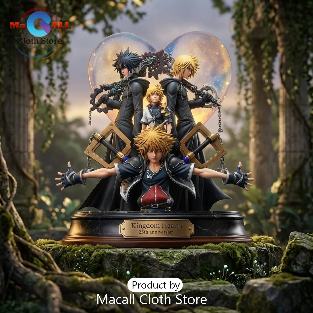Kingdom Hearts 25th Anniversary Deluxe Character Statue