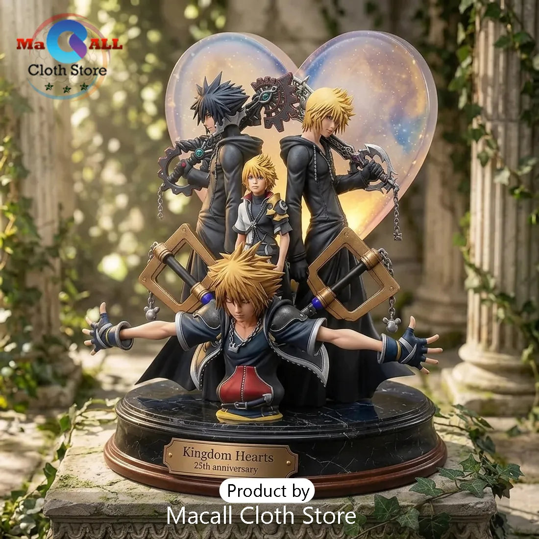 Kingdom Hearts 25th Anniversary Deluxe Character Statue
