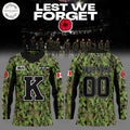 Kingston Frontenacs Special Canadian Last We Forces Uniforms 2025 Hockey Jersey