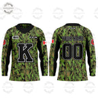 Kingston Frontenacs Special Canadian Last We Forces Uniforms 2025 Hockey Jersey