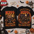 Kiss Band Halloween Night Pumpkin Rock Hoodie T-Shirt
