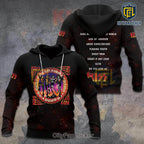 KISS Destroyer Album Art Limited Edition Black Hoodie
