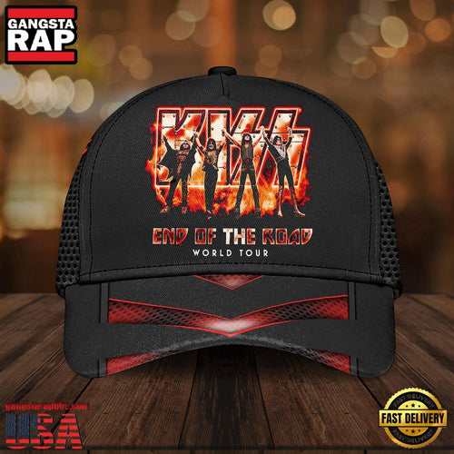 Kiss End Of The Road World Tour Classic Cap Hats