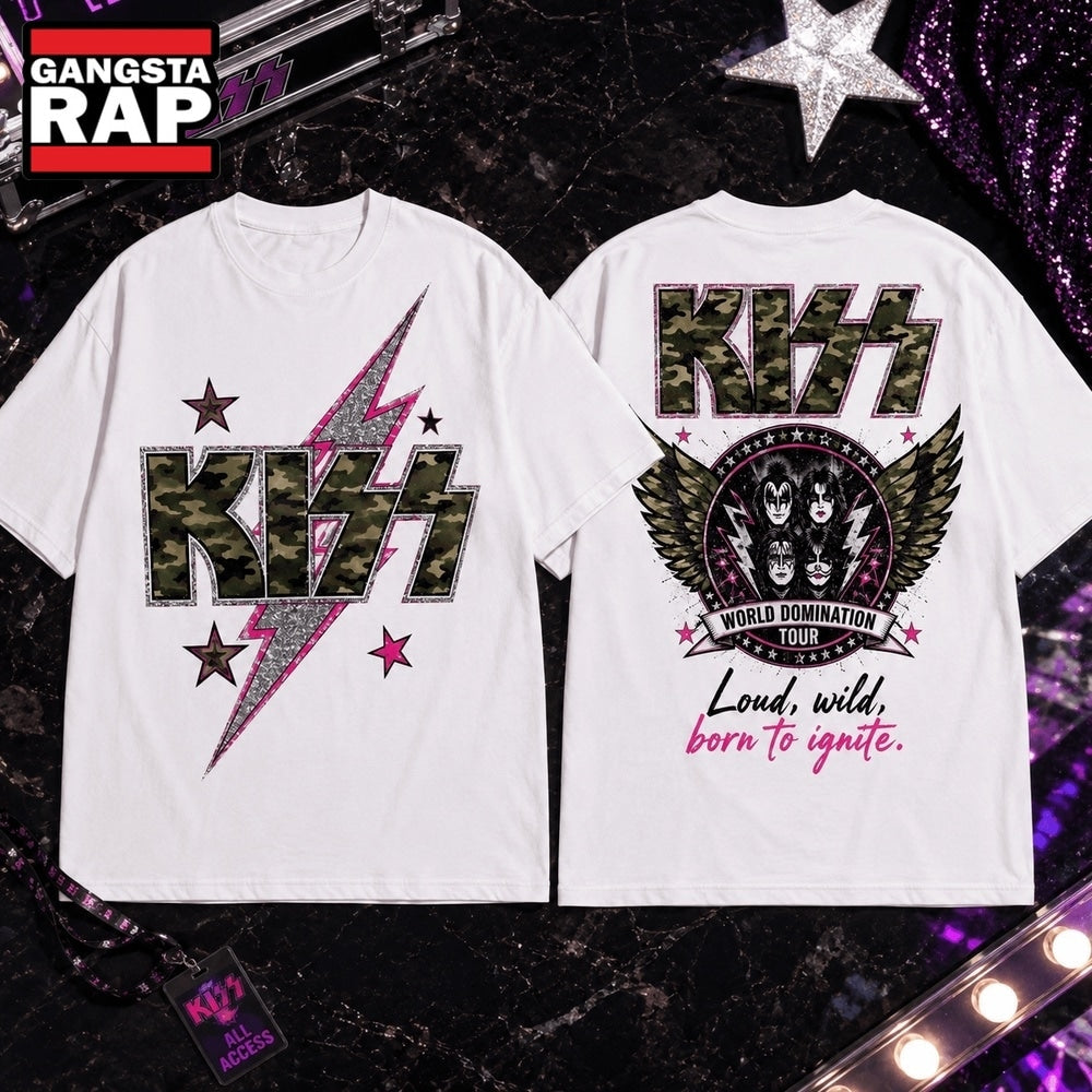KISS Midnight Voltage 3D Shirt