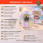 KISS Rock Band Premium Beach Van Pastel Summer Shirt