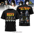 KISS Rock & Roll All Nite Chibi Graphic Hoodie