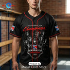 Kitchener Rangers 2026 Memorial Cup Champions Black Baseball Jersey