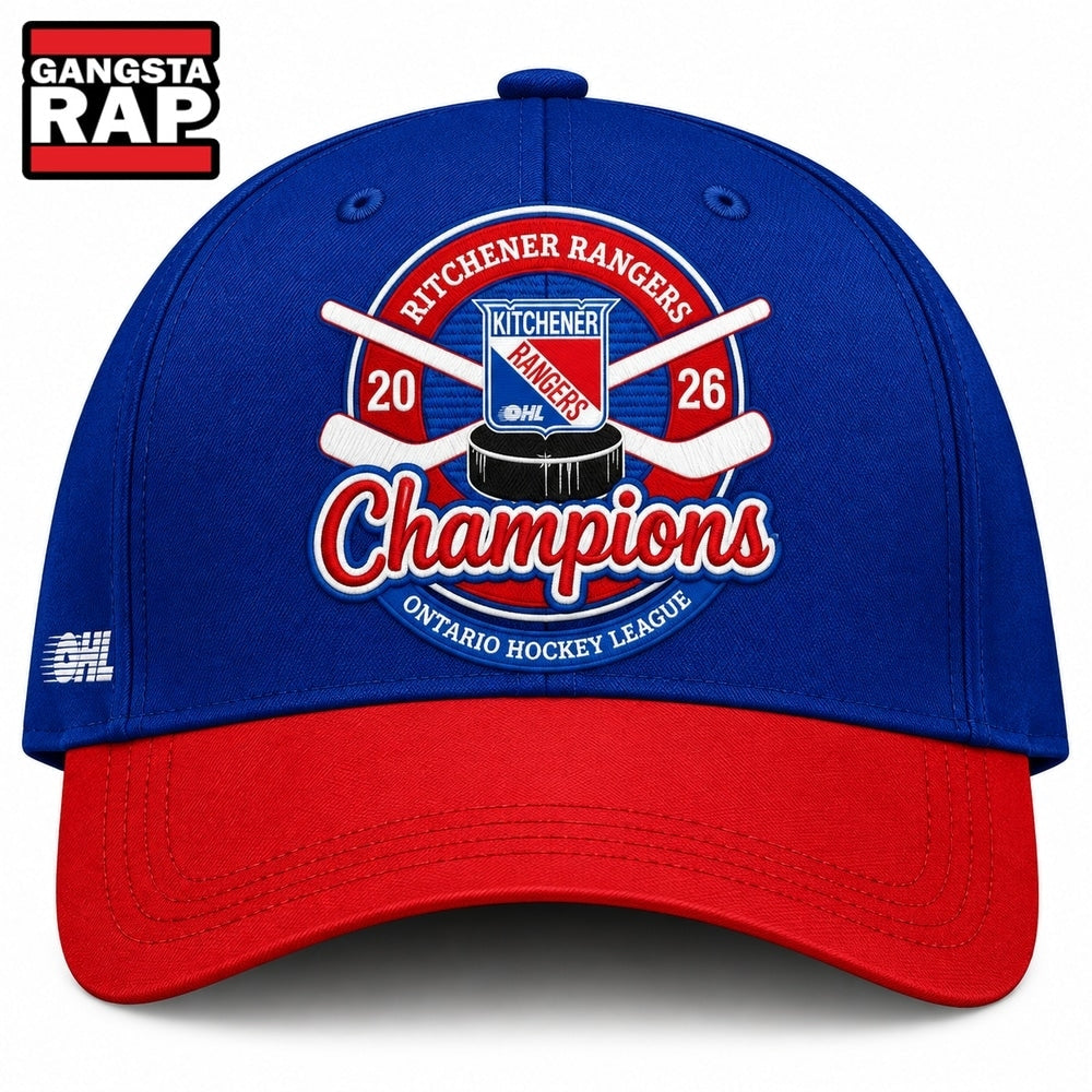 Kitchener Rangers 2026 OHL Champions Limited Cap