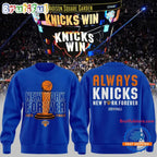 Knicks Win Spurs Alway Knicks New York Forever 2026 Hoodie T-Shirt
