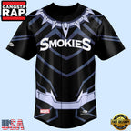 Knoxville Smokies x Marvel Black Panther Limited Premium Edition Custom Baseball Jersey