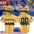 Knoxville Smokies x Peanuts 2025 Limited Edition Custom Baseball Jersey Shirt