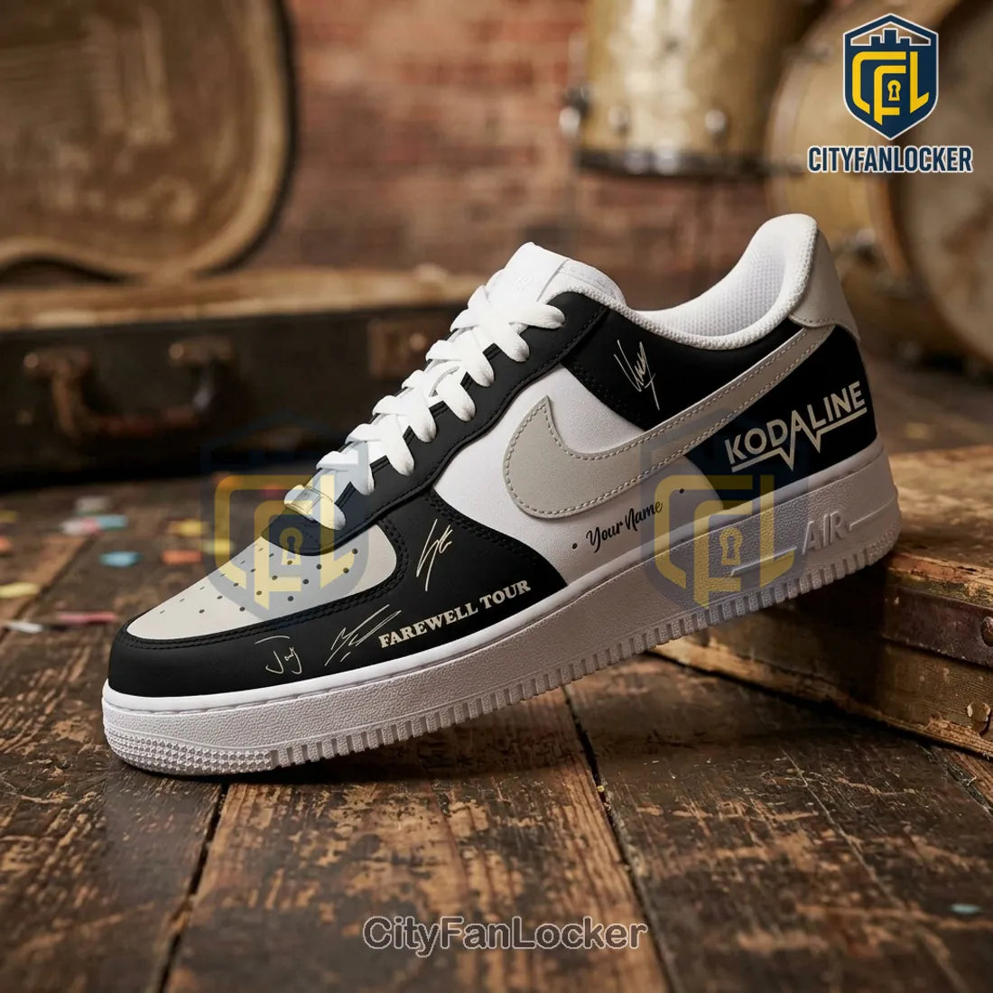 Kodaline Farewell Tour 2026 Custom Air Force 1 Sneakers