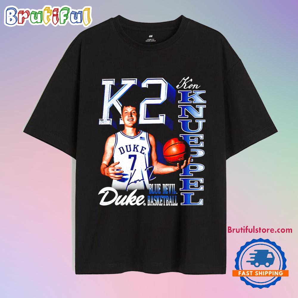 Kon Knueppel K2 Duke Blue Devils Vintage T Shirt