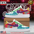 Kool & The Gang Party Limited Edition Air Force 1 Running Sneakers Shoes