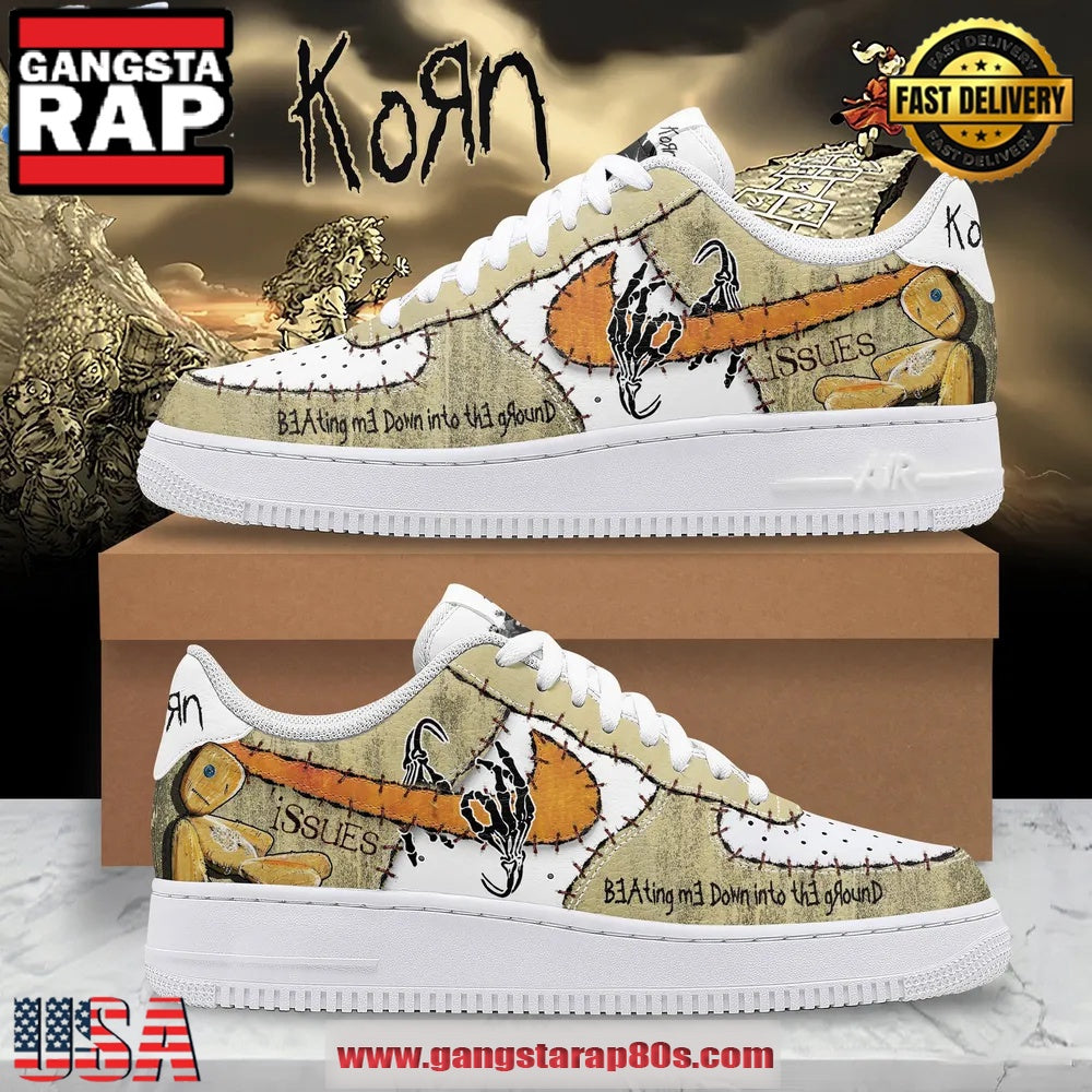 Korn Issues Limited Edition Air Force 1 Sneakers Running Sneakers Shoes