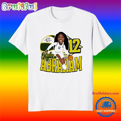 Kyla Abraham Baylor Bears Caricature T Shirt