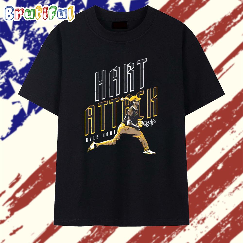 Kyle Hart San Diego Padres Hart Attack Signature T Shirt