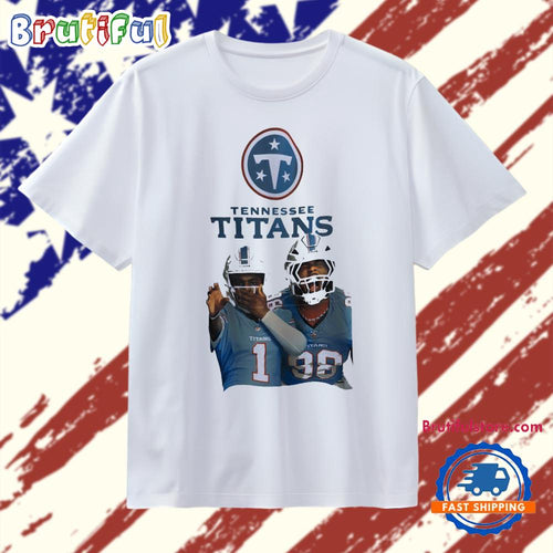 Kyler Murray and Jeffery Simmons Tennessee Titans NFL Step Brothers Parody T Shirt