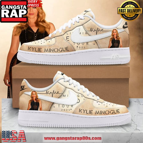 Kylie Minogue Tension Tour 2025 Limited Edition Air Force 1 Sneakers Shoes
