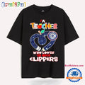 La Clippers Teacher Chalkboards by Day Scoreboards by Night T Shirt