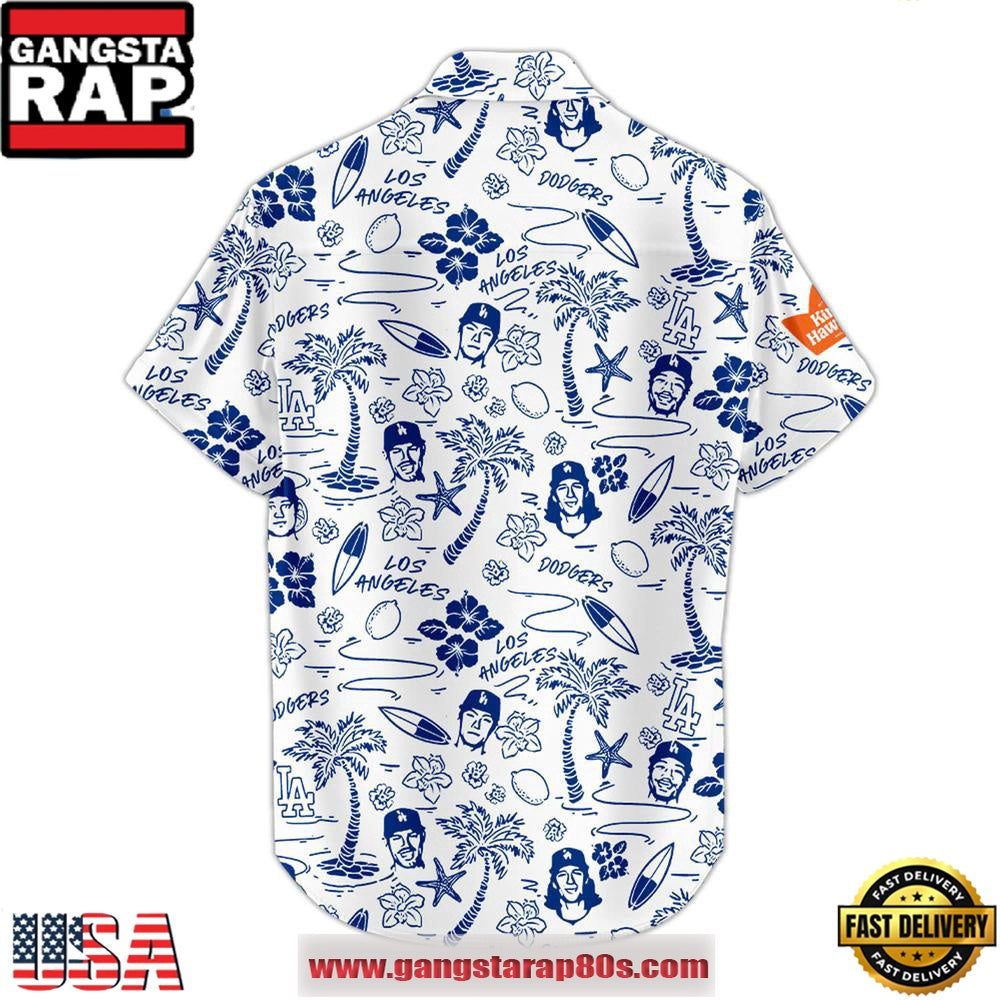 LA Dodgers Hawaiian Night Limited Edition Hot Summer Hawaiian Shirt