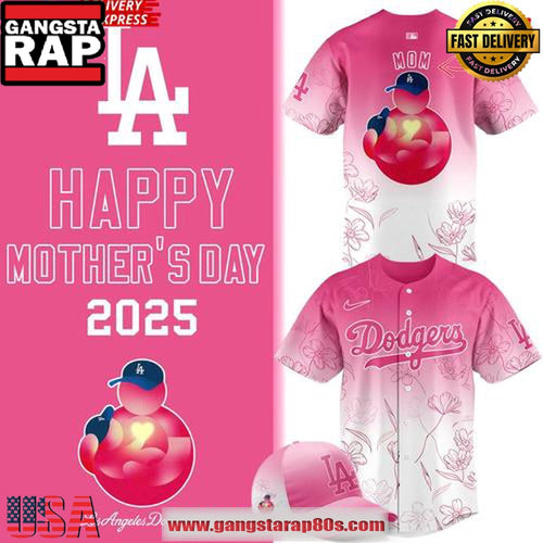 LA Mothers Dodgers Day 2025 Limited Edition Baseball Jersey Shirt