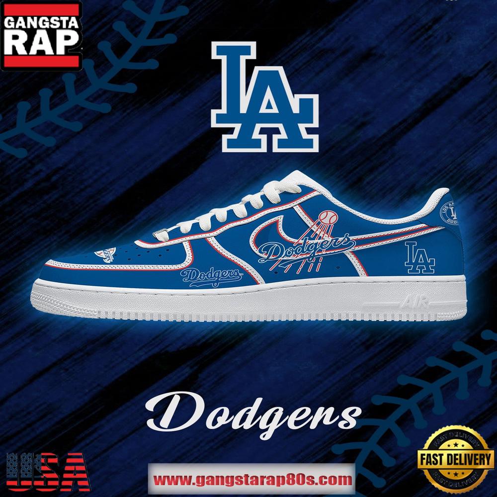 LAD Baseball Version 4 Nike Air Force 1 Sneakers Shoes