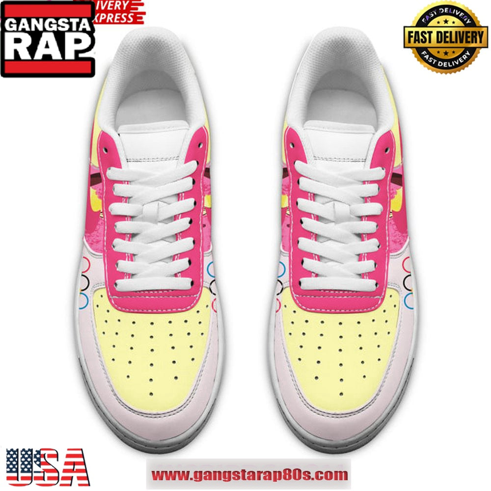 Lady Gaga Olympic Paris Limited Edition Air Force 1 Sneakers Shoes