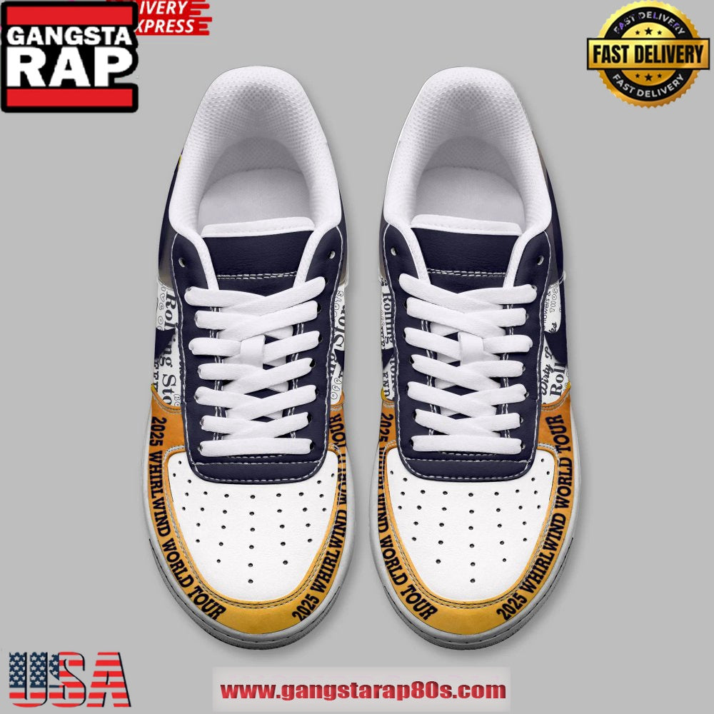 Lainey Wilson 2025 Whirlwind World Tour Air Force 1 Running Sneakers Shoes